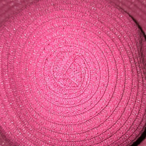 Lane Bryant Sparkling Pink Wide-Brim Hat - Picture 8 of 8